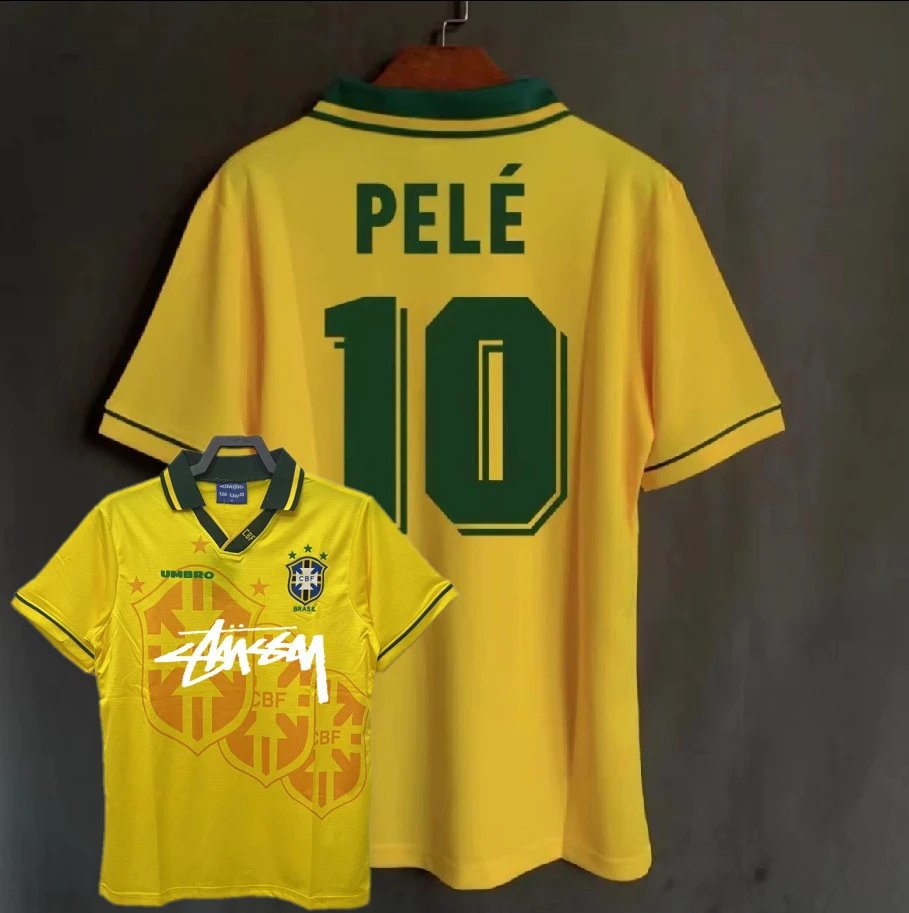 CBF Brazil National Team Ronaldinho #11 Yellow Jersey - 30