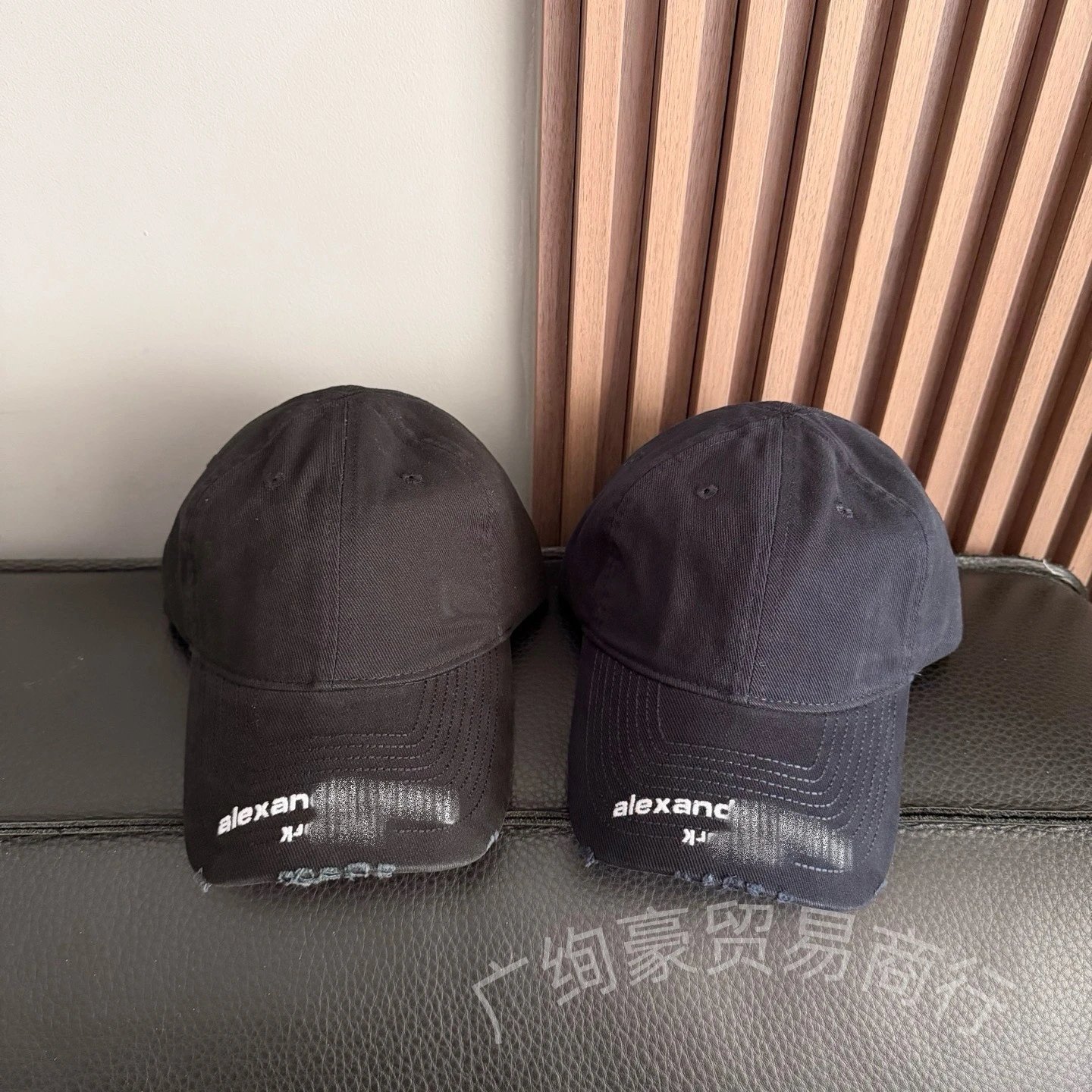 Design Distressed Washed Gray Baseball Cap - 6