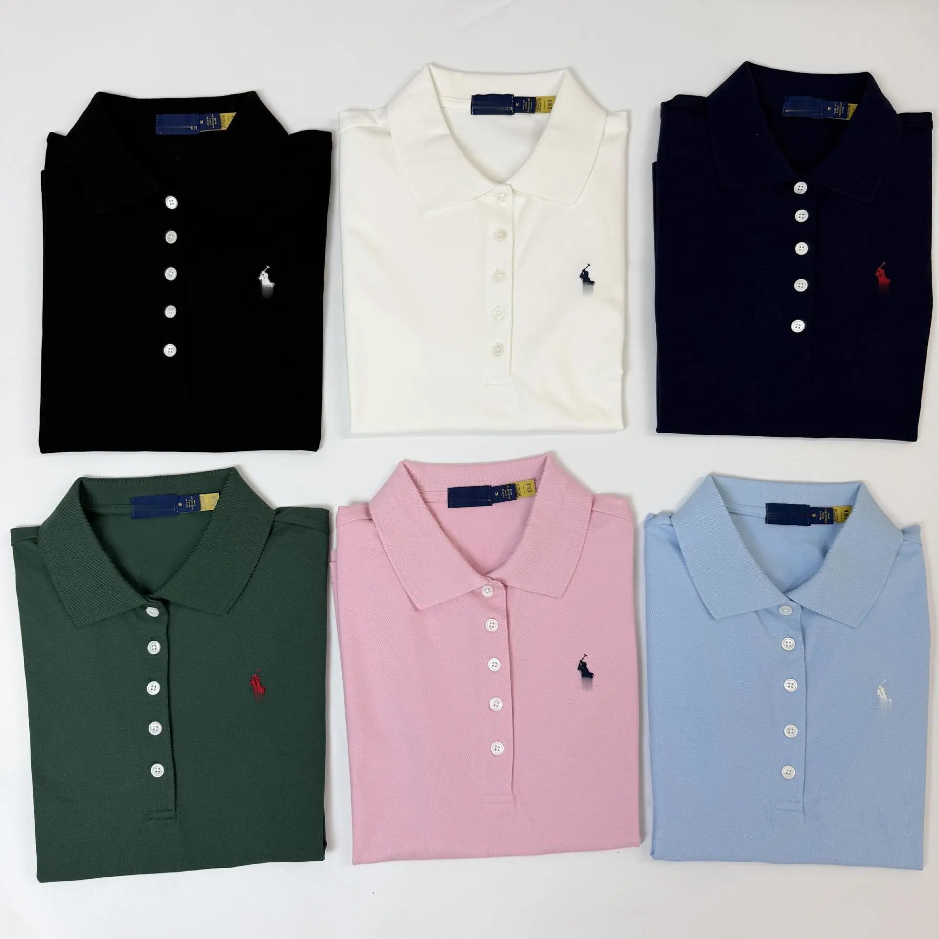 Polo Ralph Lauren Classic Fit Polo Pink Polo Shirt - 6