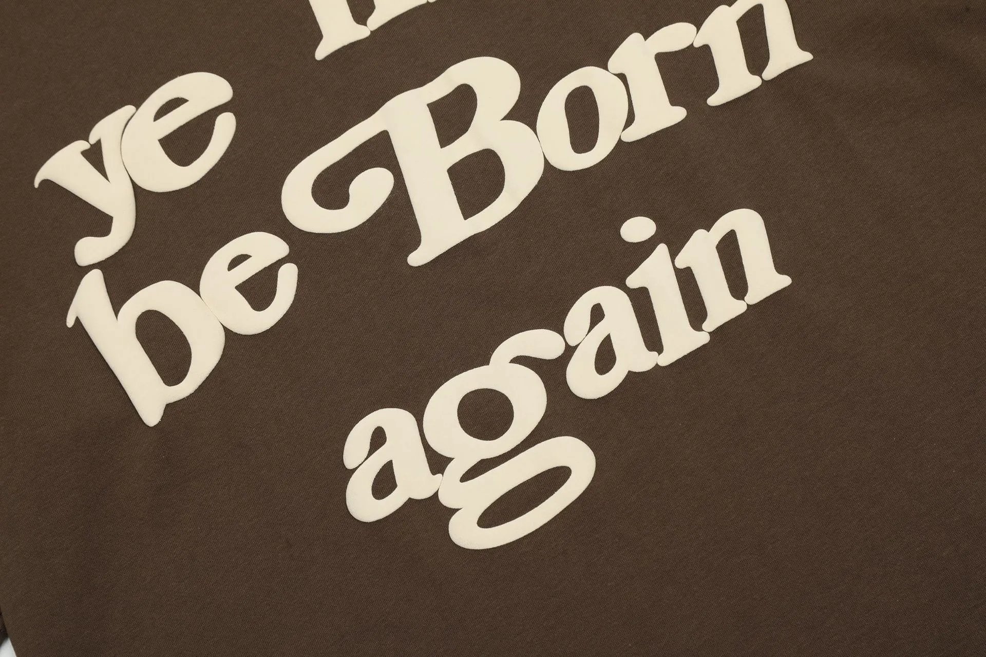Fear of God Essentials Ye Must Be Born Again T-Shirt Olive Green - 48