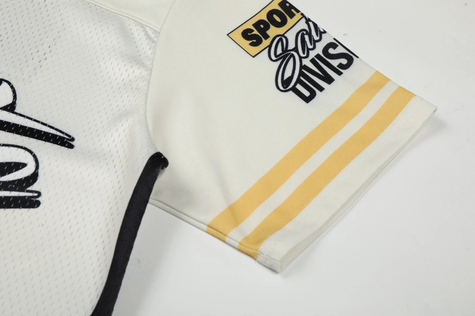 Design Saint FC Yellow Green V-Neck Jersey - 7