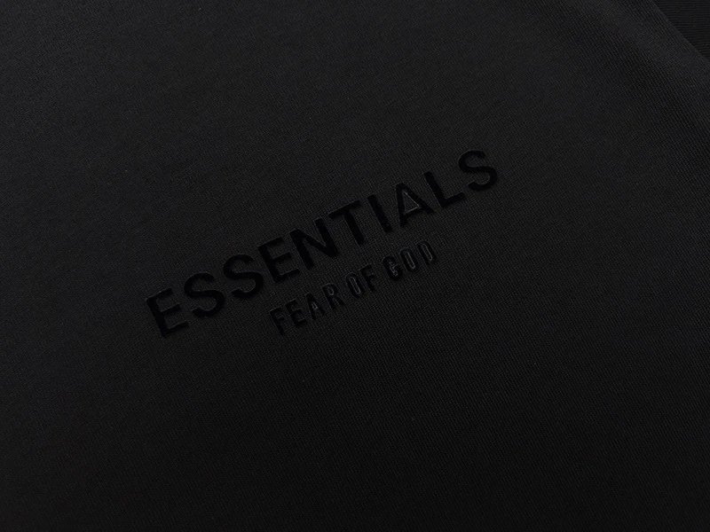 Fear of God Essentials Logo Print Oversized T-Shirt Beige - 25