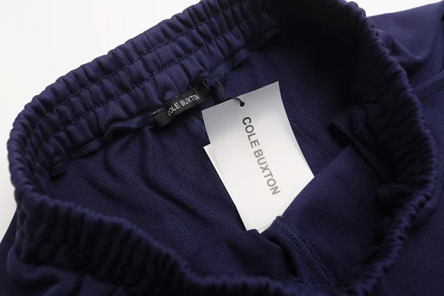Cole Buxton Shorts CBX Logo Raw-Hem Sweat product detail image 9