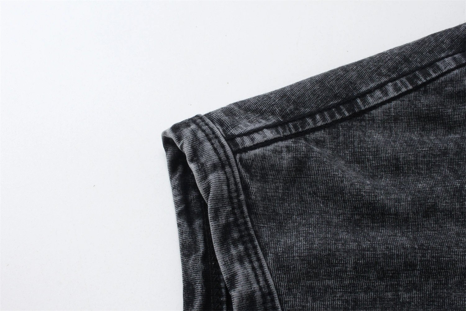 Fear of God Essentials Acid Wash Black Vest-Top - 11