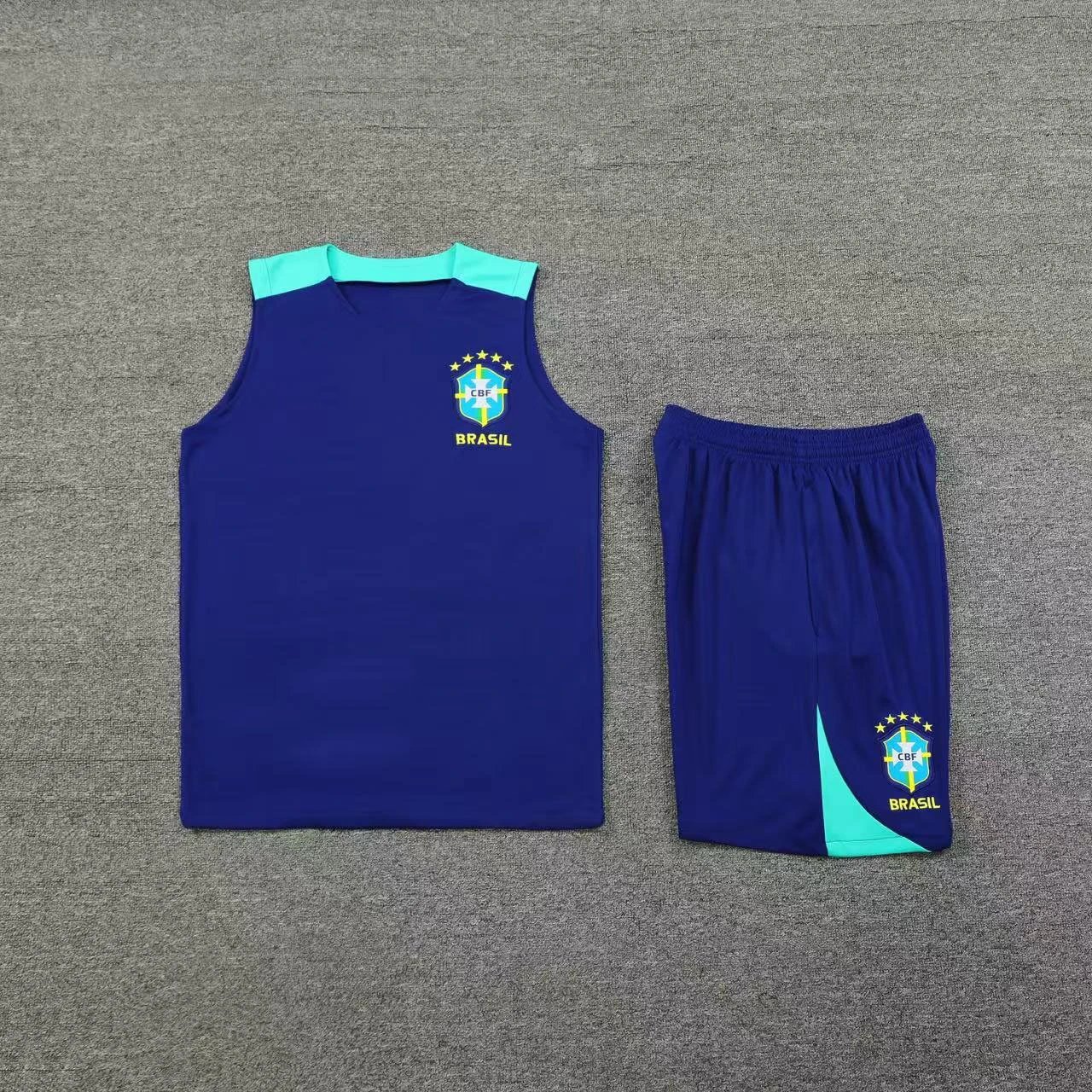 Paris Saint-Germain Training Vest and Shorts Set Pink / Black - 9