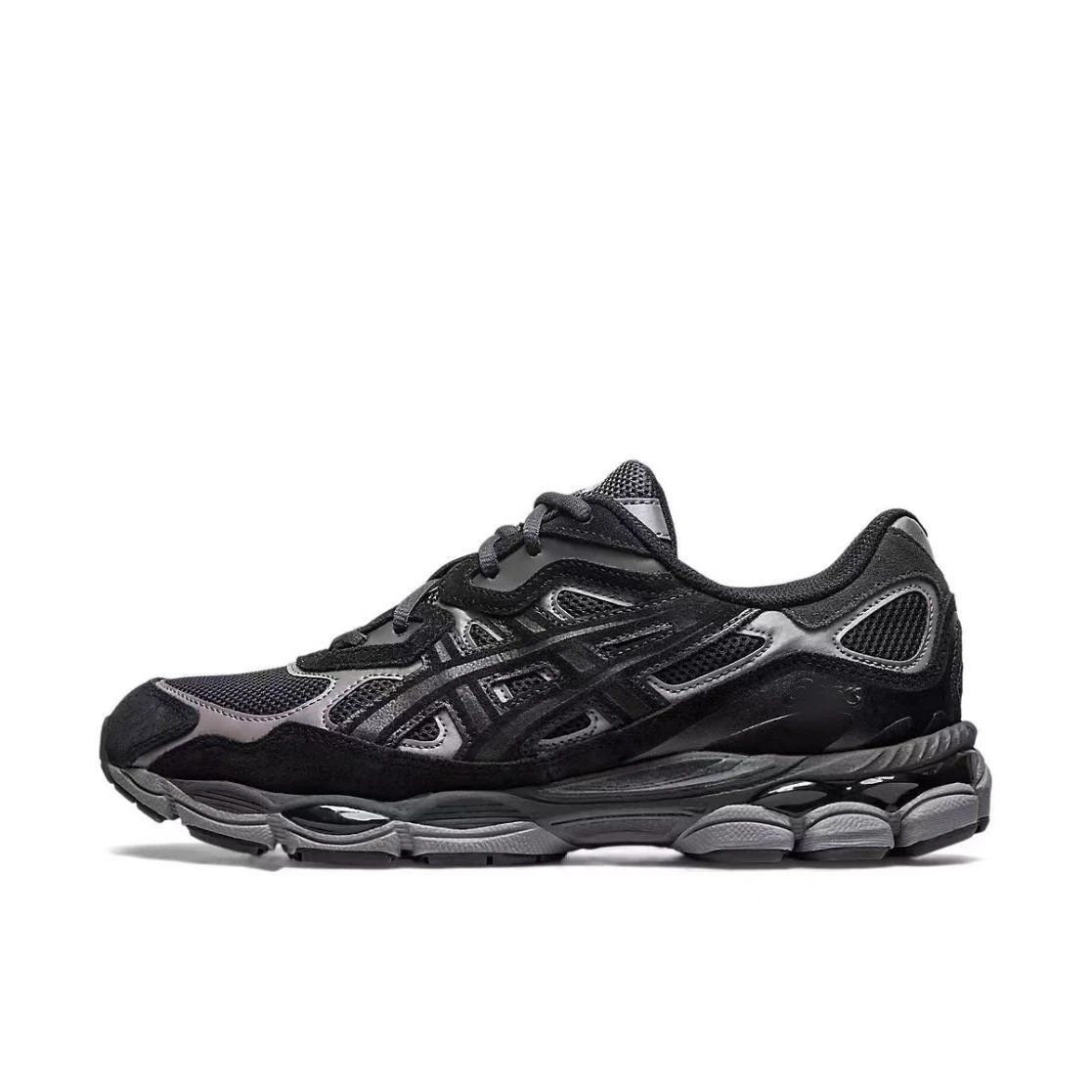 Asics Gel-Kayano 14 Gray Black White Running Shoes - 12