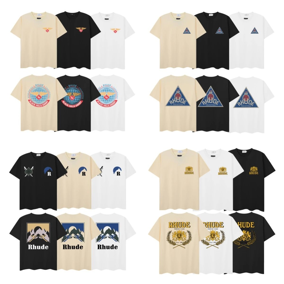 Rhude Logo T-Shirt M