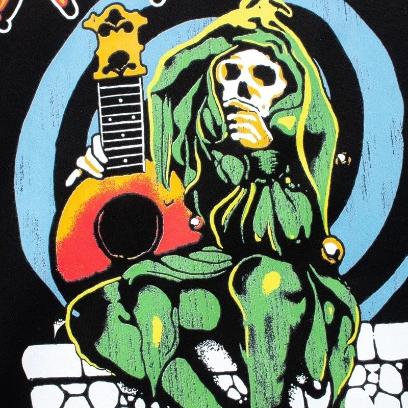 Design Grateful Dead x Unknown Artist Hoodie Black Hoodie - 12