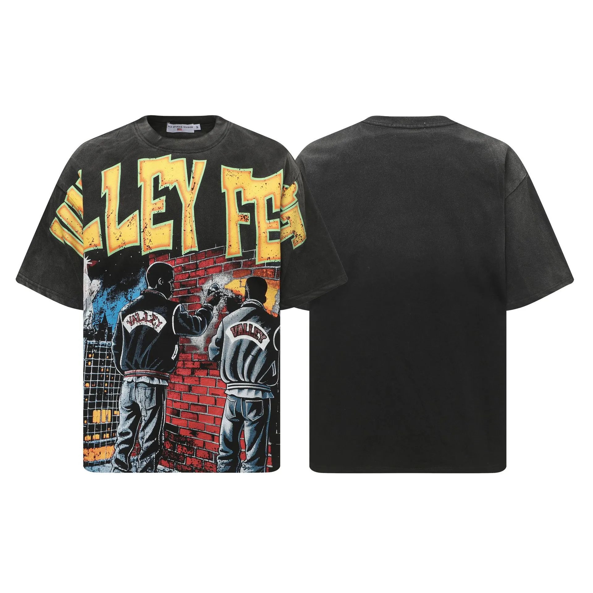 Hellstar Allay Graphic Print Black T-Shirt - 7