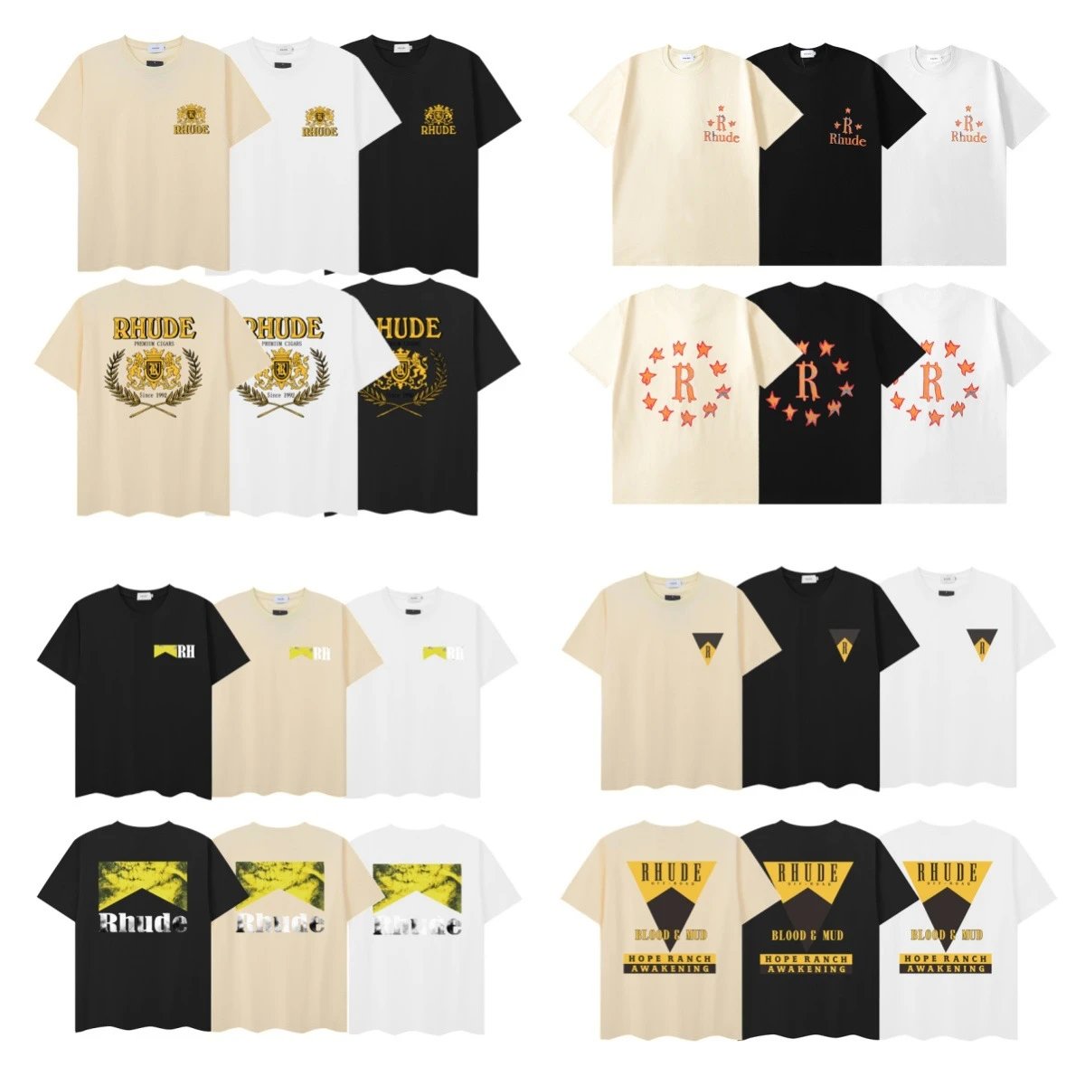 Rhude Logo T-Shirt M