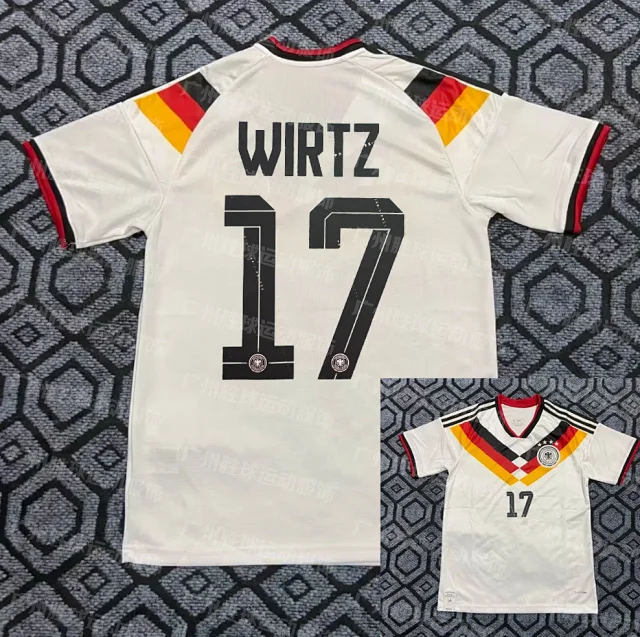 Unbranded Football Jerseys National Team Home Jersey with Player Name and Number Print product detail image 1