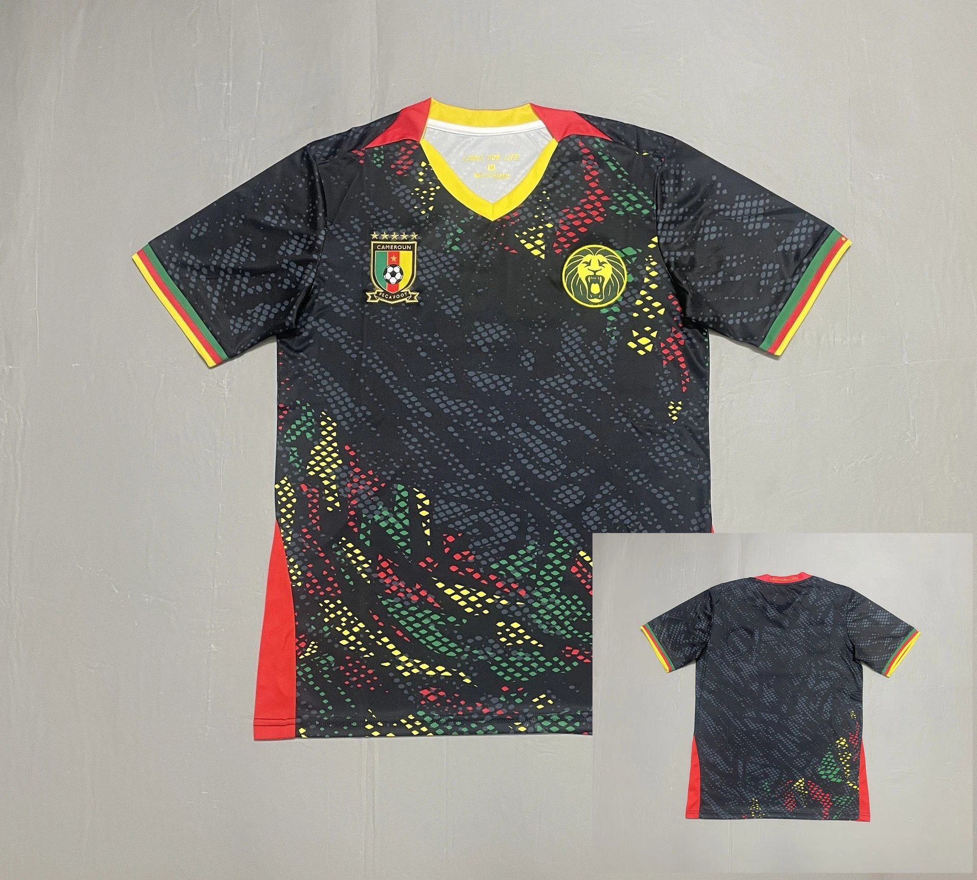 Design Northern Ireland Football Association Jersey Green and Navy Blue Soccer Jersey - 19