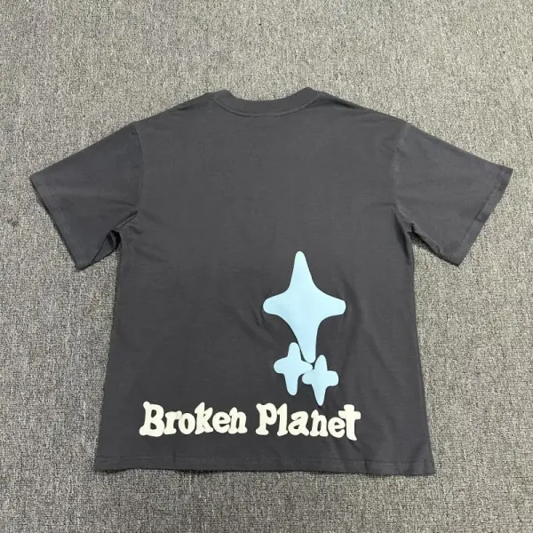 Broken Planet Total Chaos Black T-Shirt - 8
