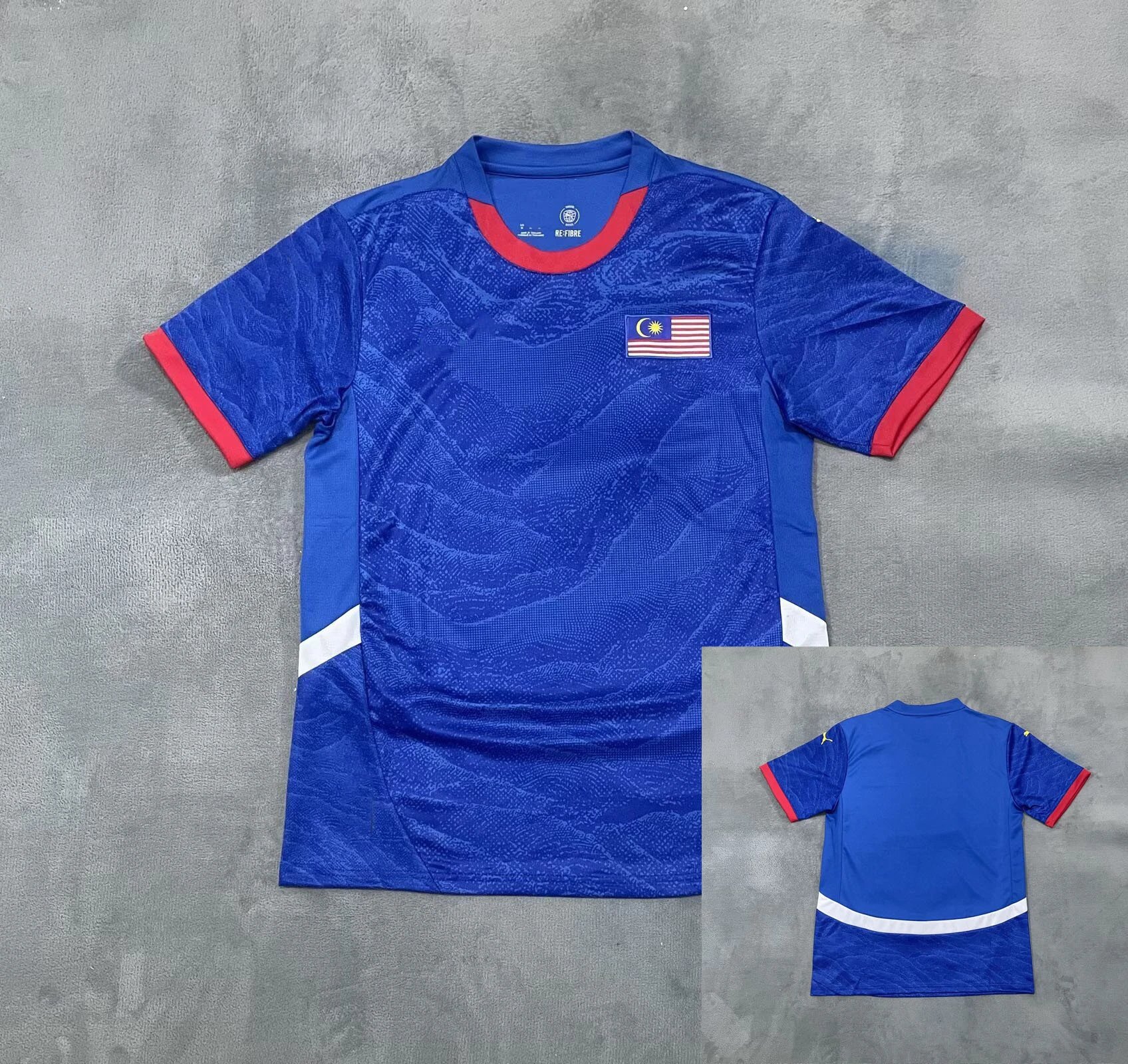 Design Northern Ireland Football Association Jersey Green and Navy Blue Soccer Jersey - 16