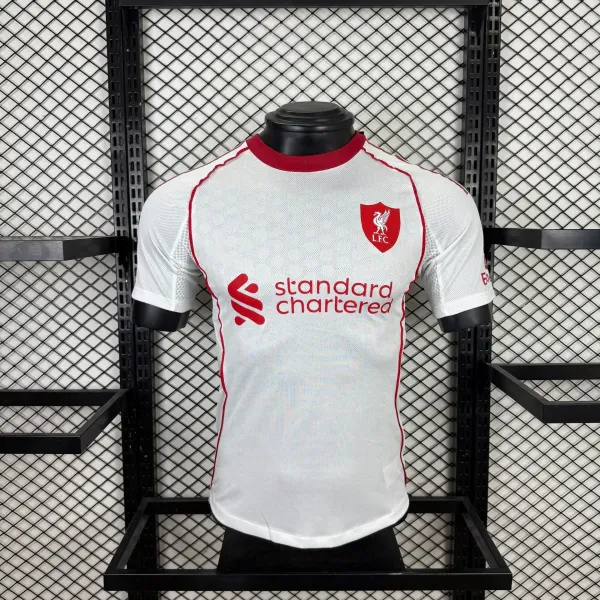 Liverpool FC 2023-24 Away Jersey White / Red - 1