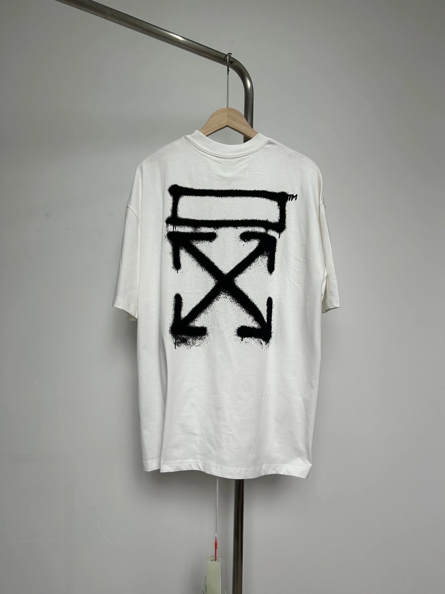 Off-White Arrow Print T-Shirt Black - 25