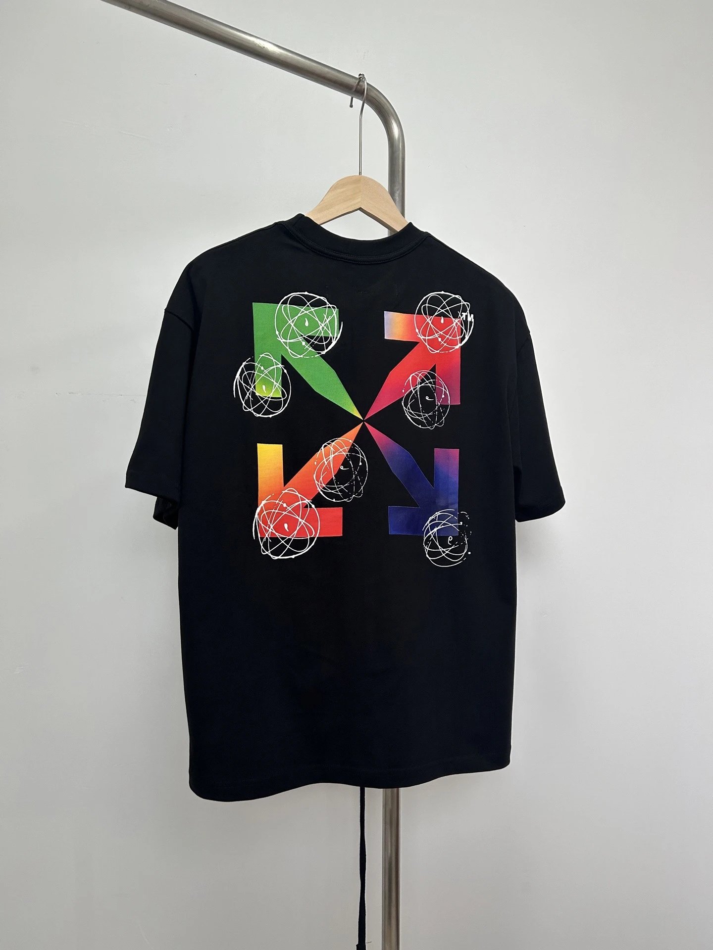 Off-White Arrow Print T-Shirt Black - 28