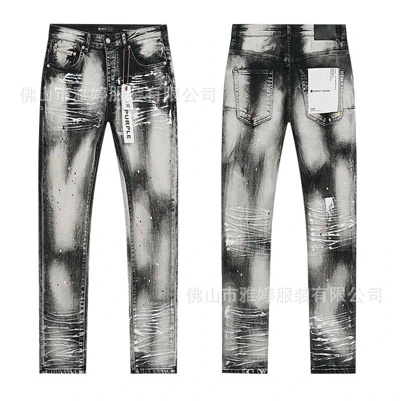 Purple Brand Star-Embellished Flared Jeans Black - 9