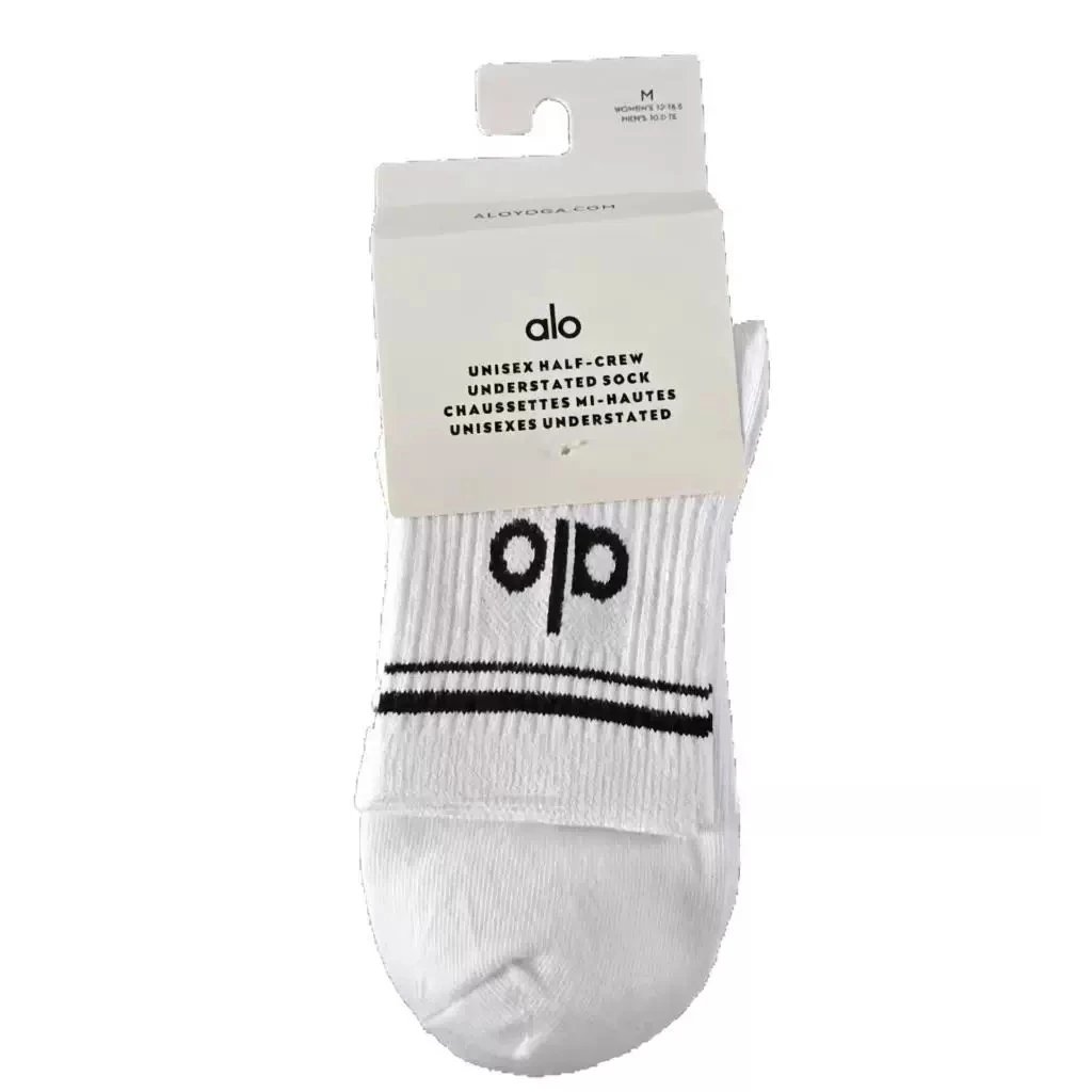 Alo Socks Unisex Half-Crew Understated Sock image 5