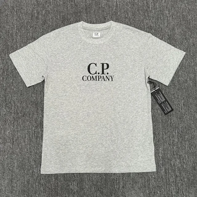 C.P. Company T-Shirts Logo Print Crewneck Short-Sleeve T-Shirt product detail image 5