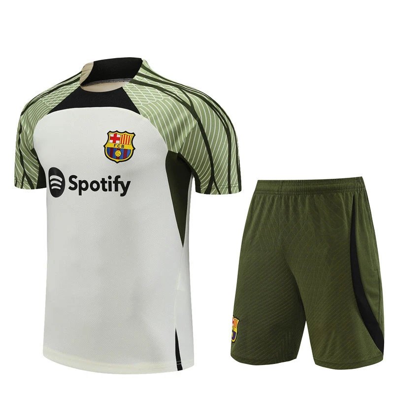 FC Barcelona x Spotify Training Jersey and Shorts Set Purple / Navy - 7