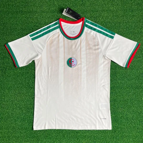 Design Algeria National Team Away Jersey White Jersey - 1