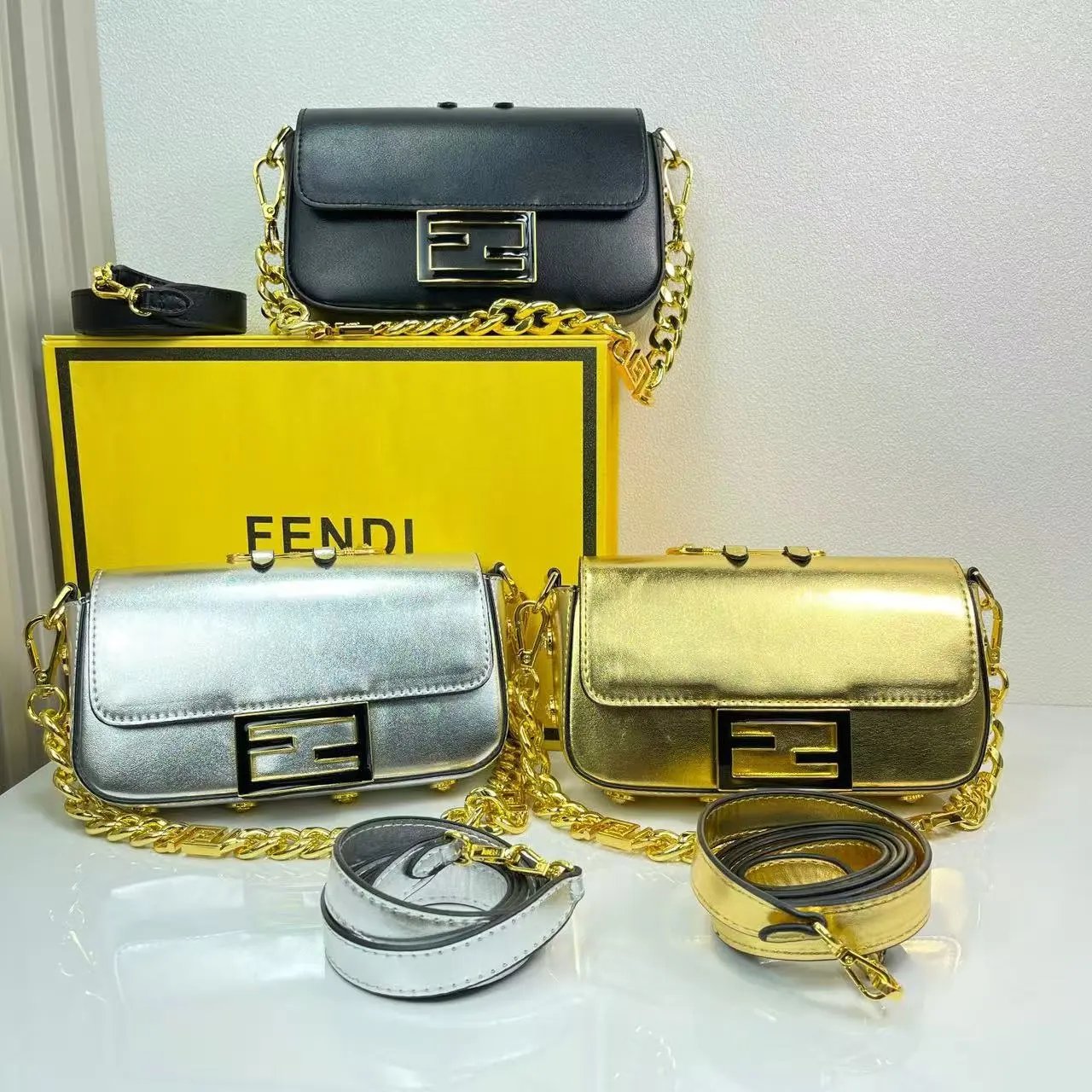 Fendi Baguette Black