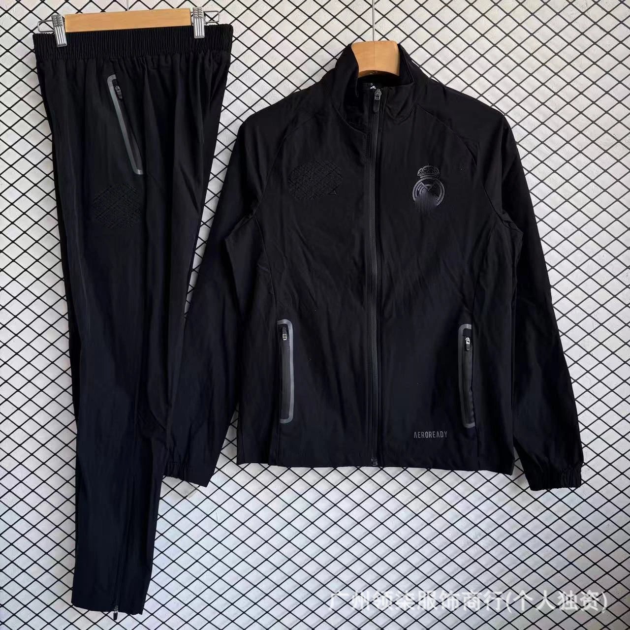Unbranded Football training tracksuit set — 25-26 Imperial M black