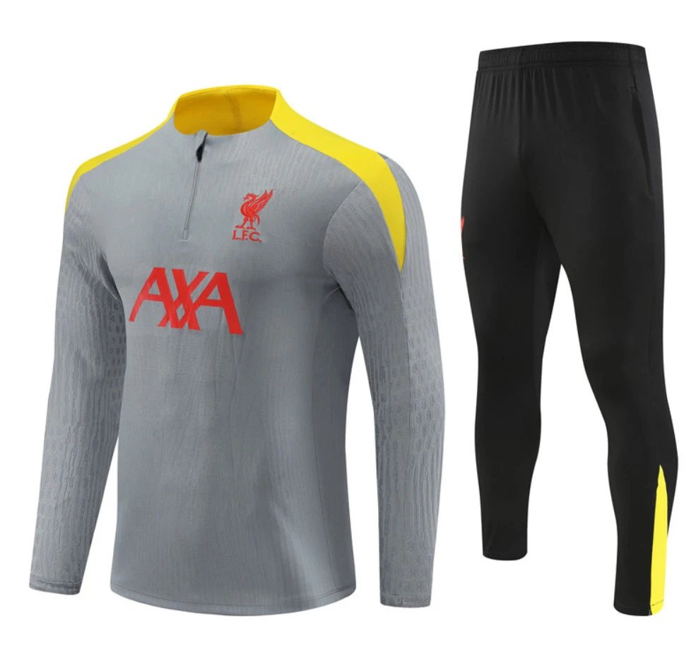 FC Barcelona Training Set Black Gold Activewear Tracksuit - 9