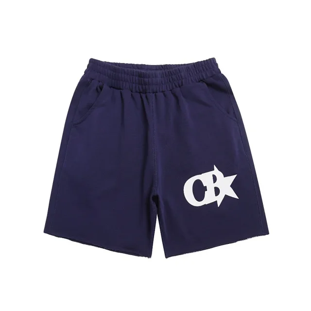 Cole Buxton Shorts CBX Logo Raw-Hem Sweat product detail image 6