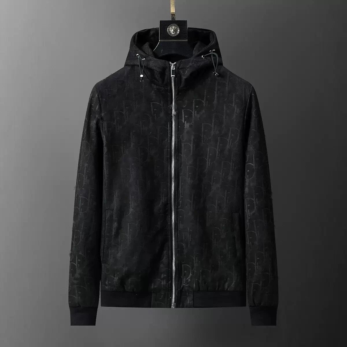 Unbranded Hooded and zip-front jacket variants — 56045 black