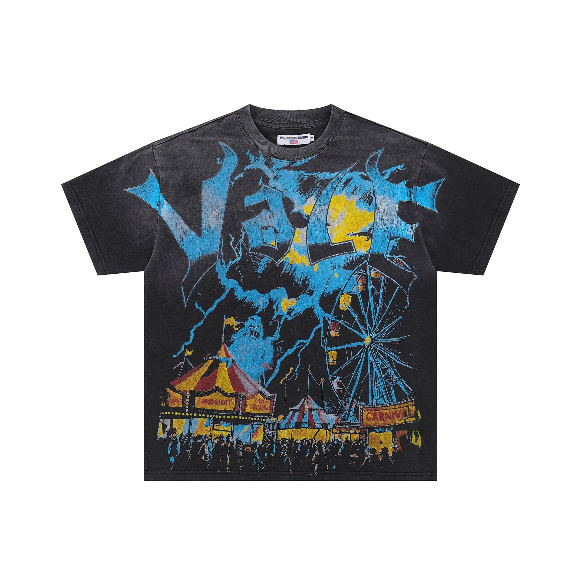 Design Vale Sports Division Valley Dream Magazine Peace T-Shirt Multicolor T-Shirts - 19