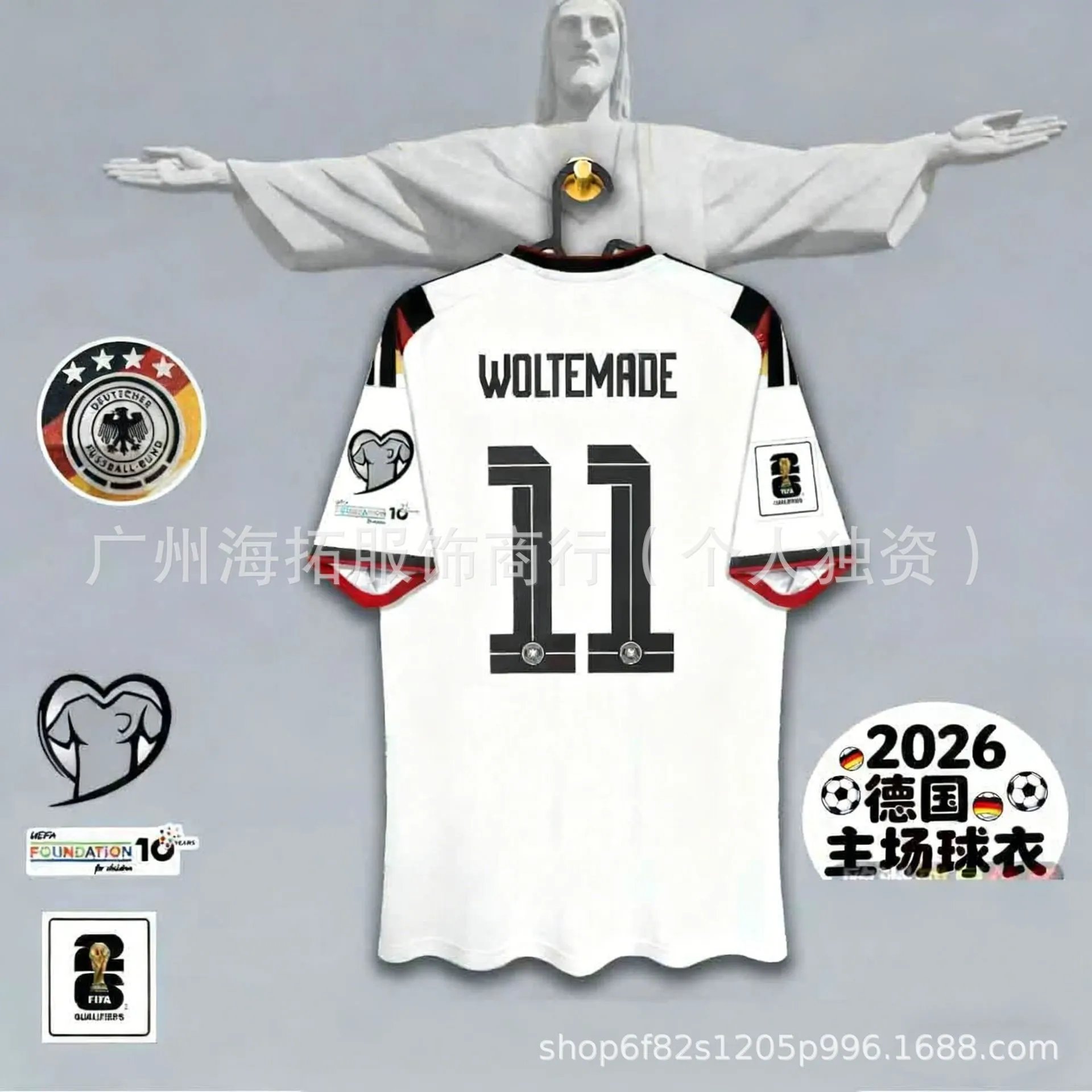 CBF Argentina National Team J. Alvarez #9 Home Jersey 2022 FIFA World Cup Champions Edition Jersey - 23