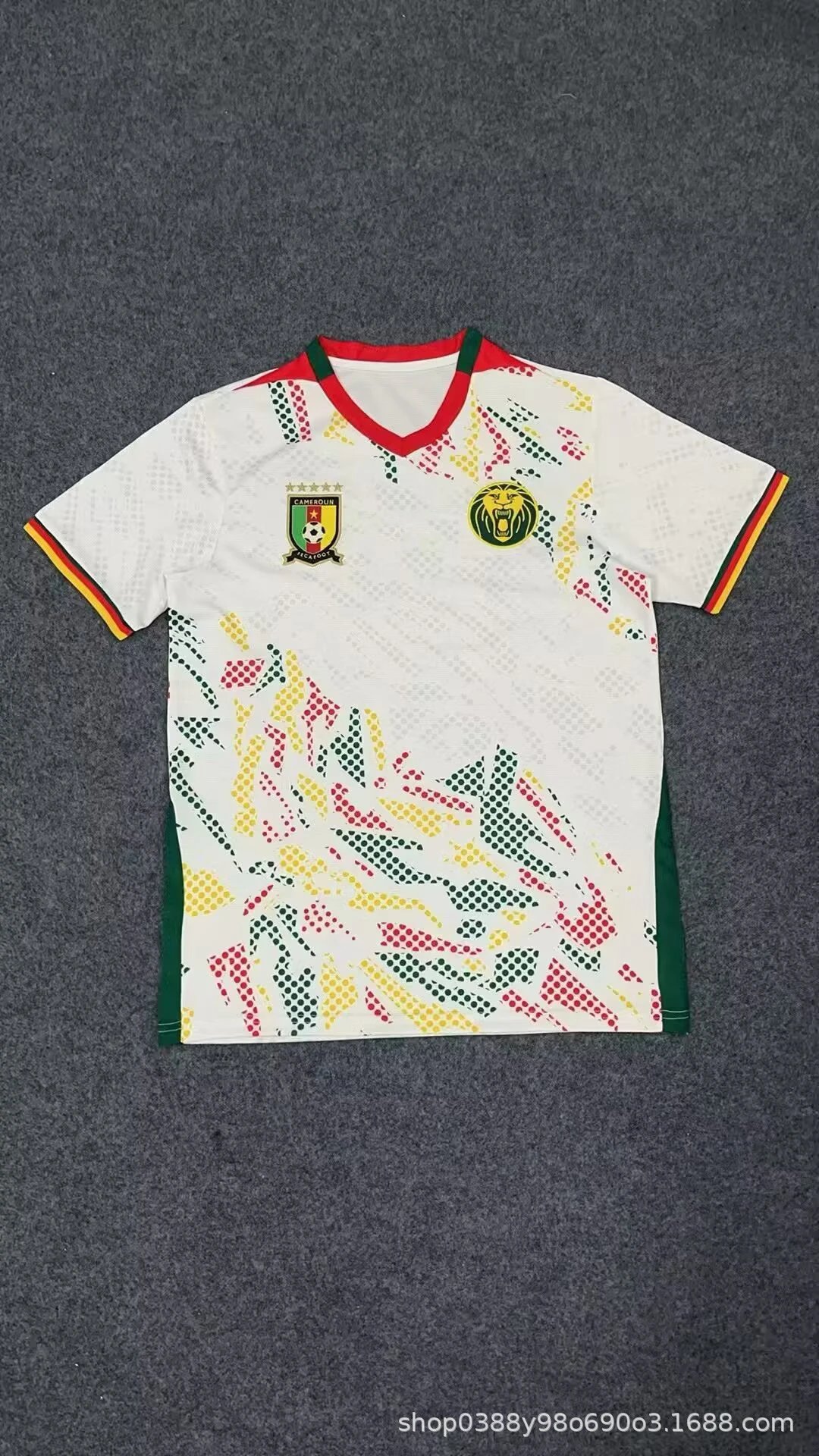 Design FECOFA Congo National Team Away Jersey Blue Jersey - 18