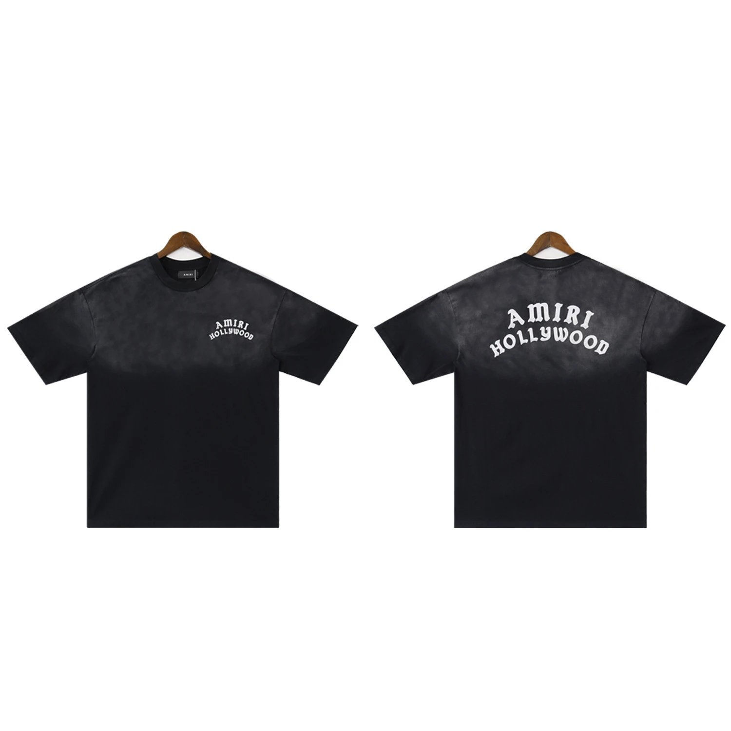 Amiri Distressed Black T-Shirt - 16