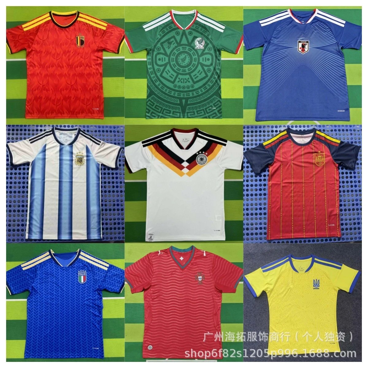 CBF Argentina National Team J. Alvarez #9 Home Jersey 2022 FIFA World Cup Champions Edition Jersey - 50