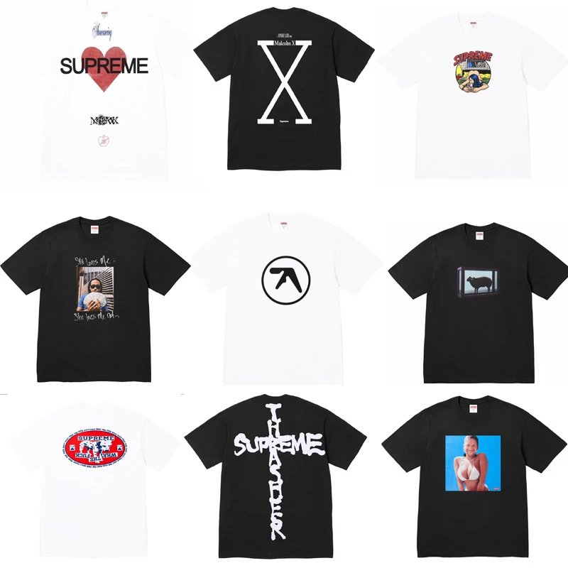 Supreme She Loves Me Not T-Shirt Black - 2