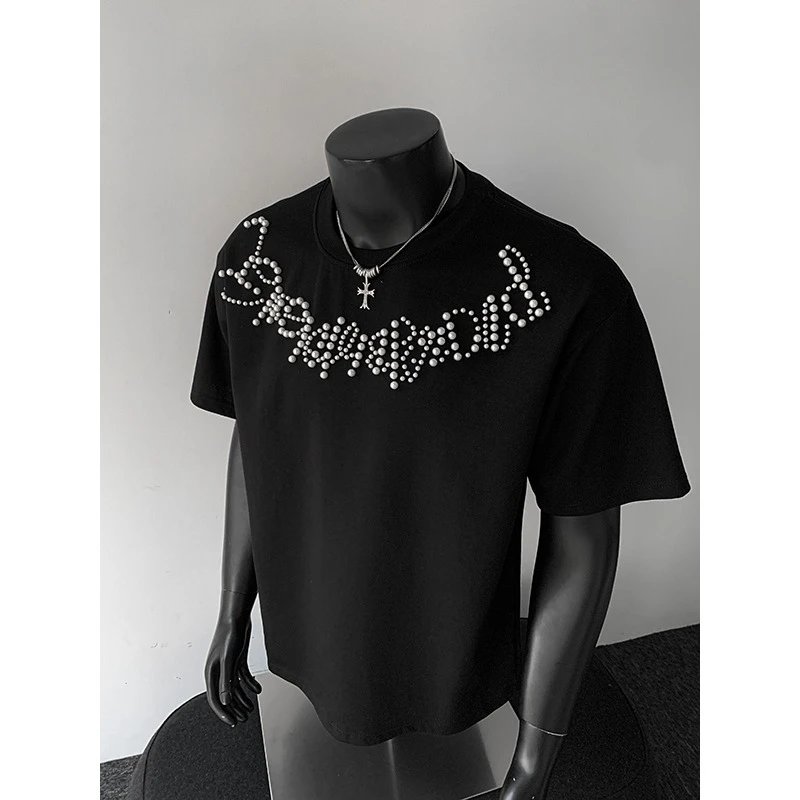 Design Contrast Trim Polo Black Polo Shirt - 34