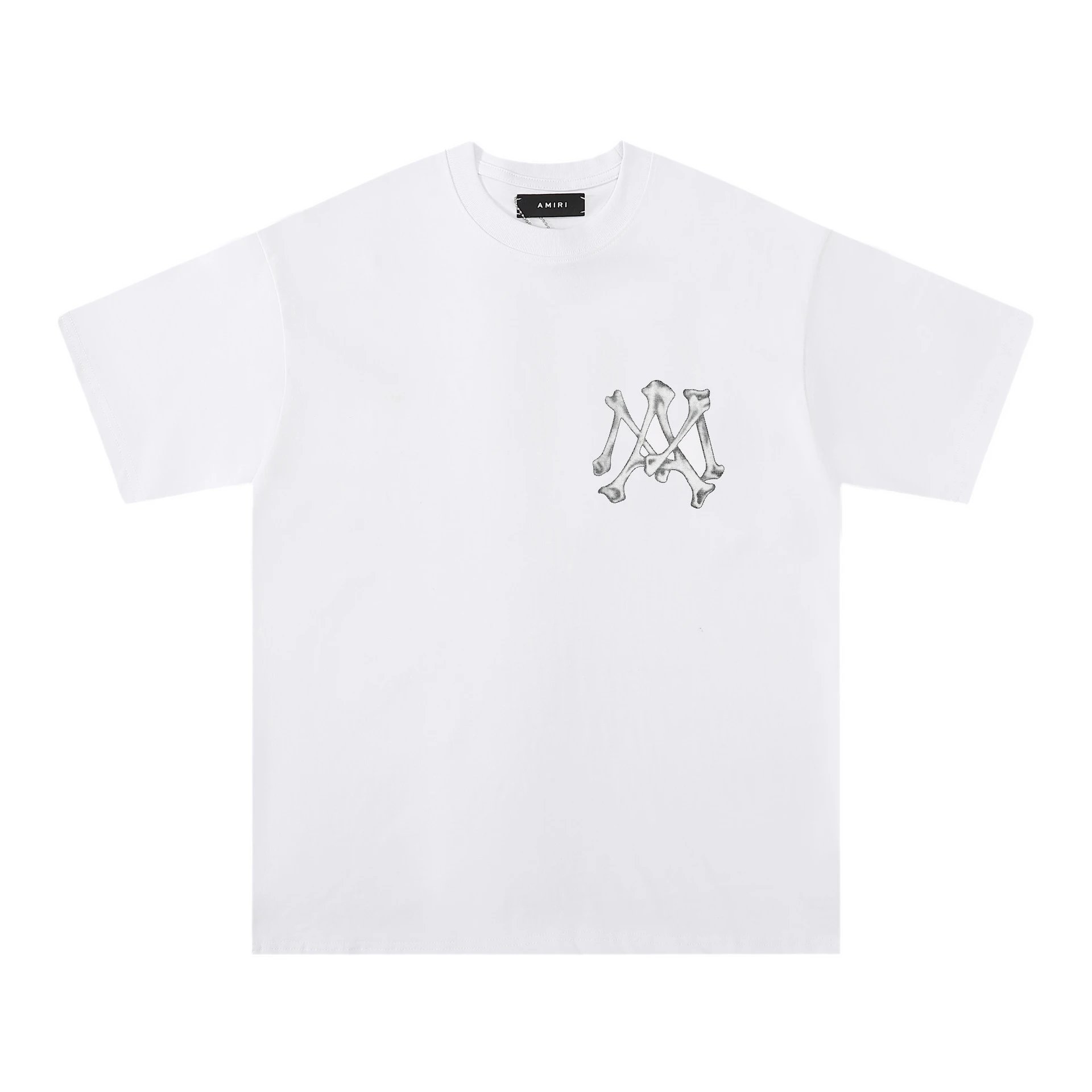 Amiri Paint Splatter Logo Black T-Shirt - 16