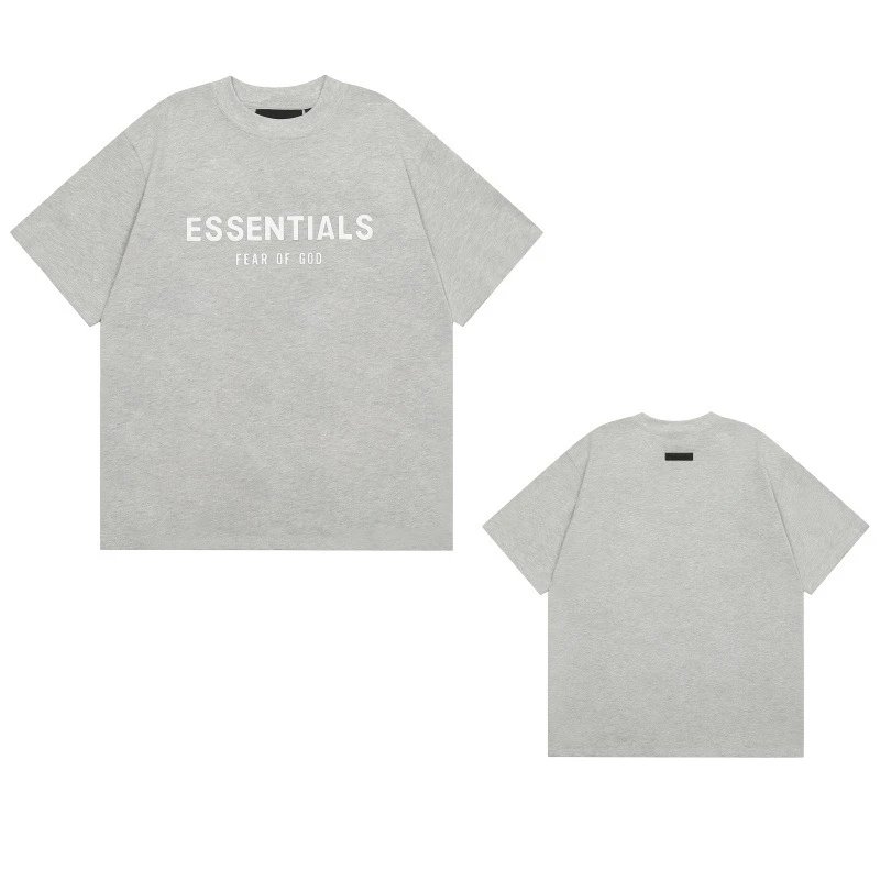 Fear of God Essentials Oversized T-Shirt and Drawstring Shorts Set Pale Yellow - 5