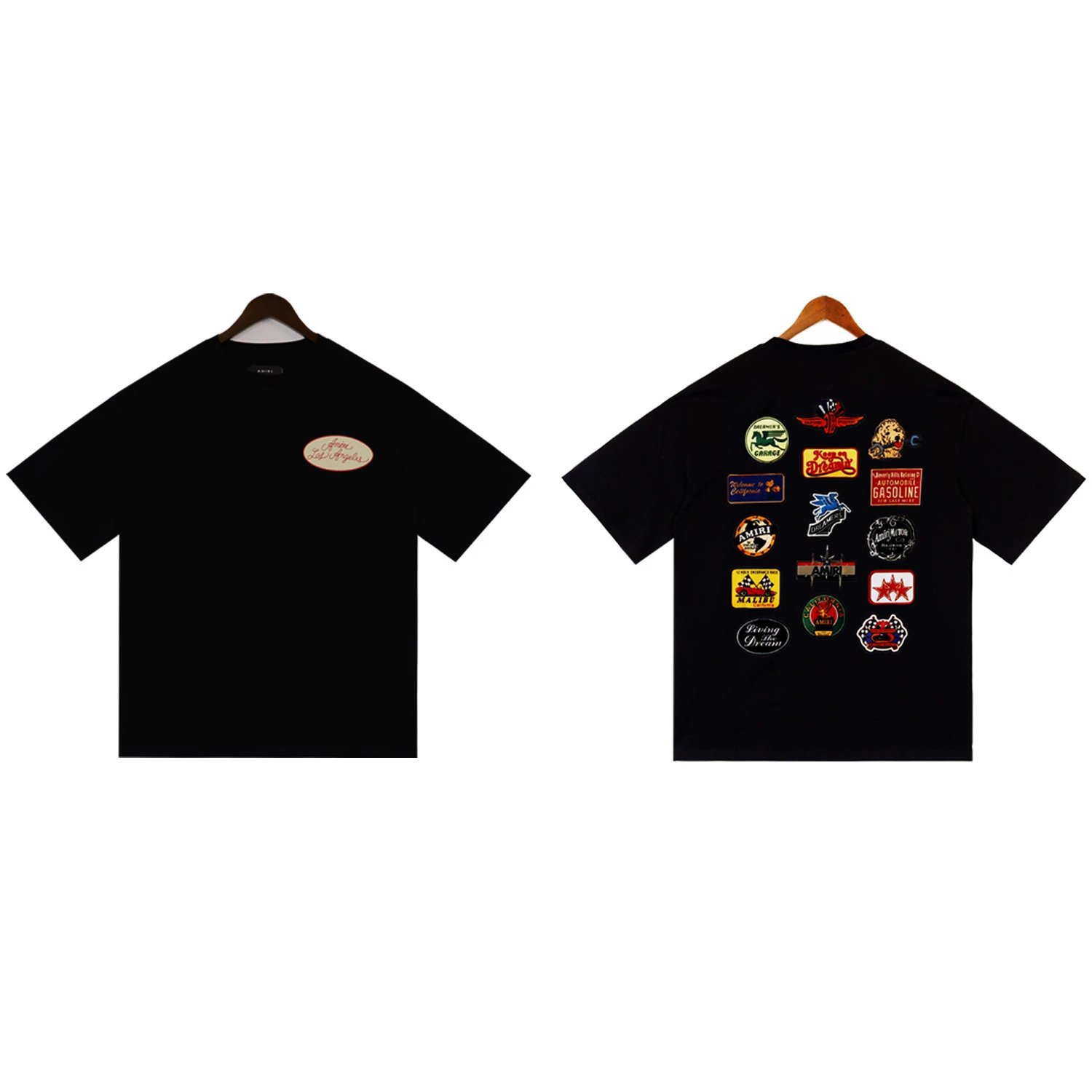 Amiri Distressed Black T-Shirt - 22