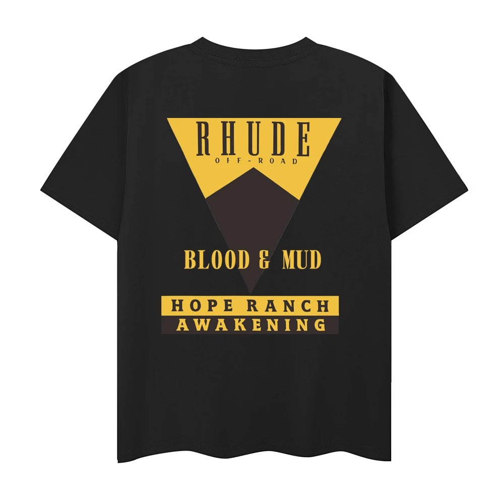 Rhude Star Logo Black T-Shirt - 40