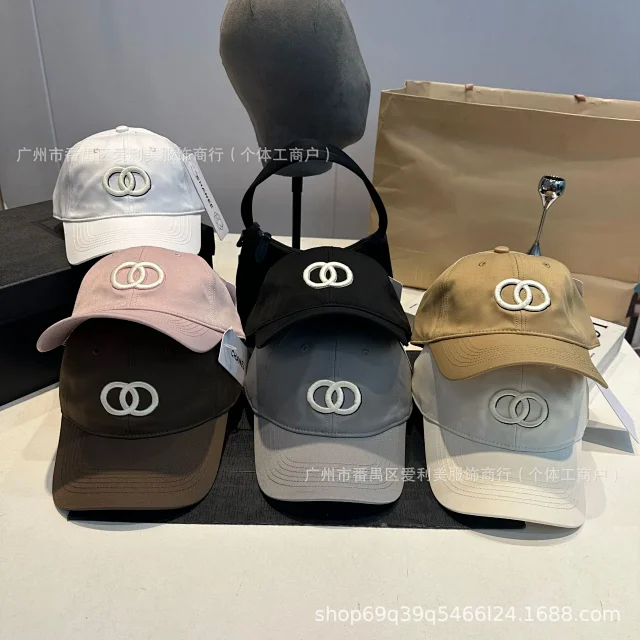 Chanel Hats Embroidered Double-C Baseball Cap product detail image 2