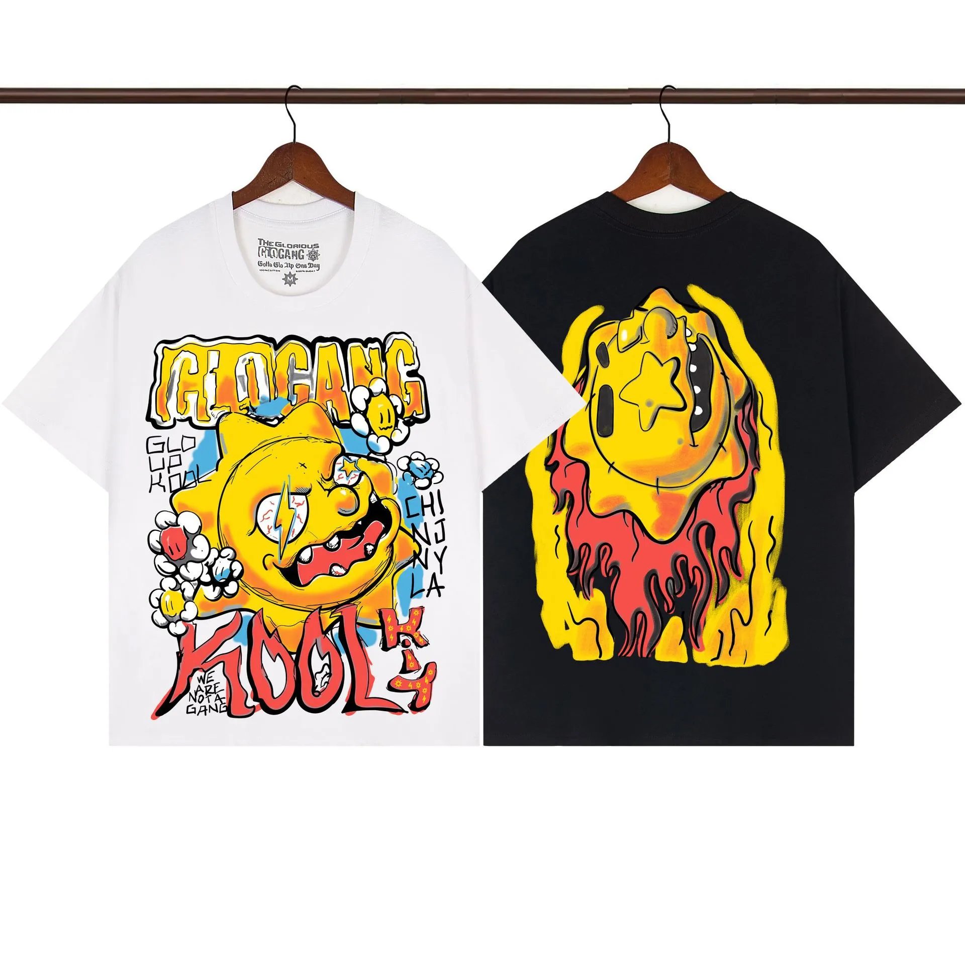 Design The Glorious Gang Skull Graphic White T-Shirt T-Shirts - 7