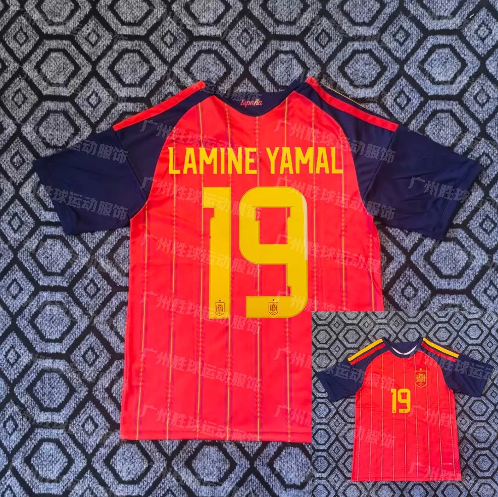 Unbranded Football Jerseys National Team Home Jersey with Player Name and Number Print image 4