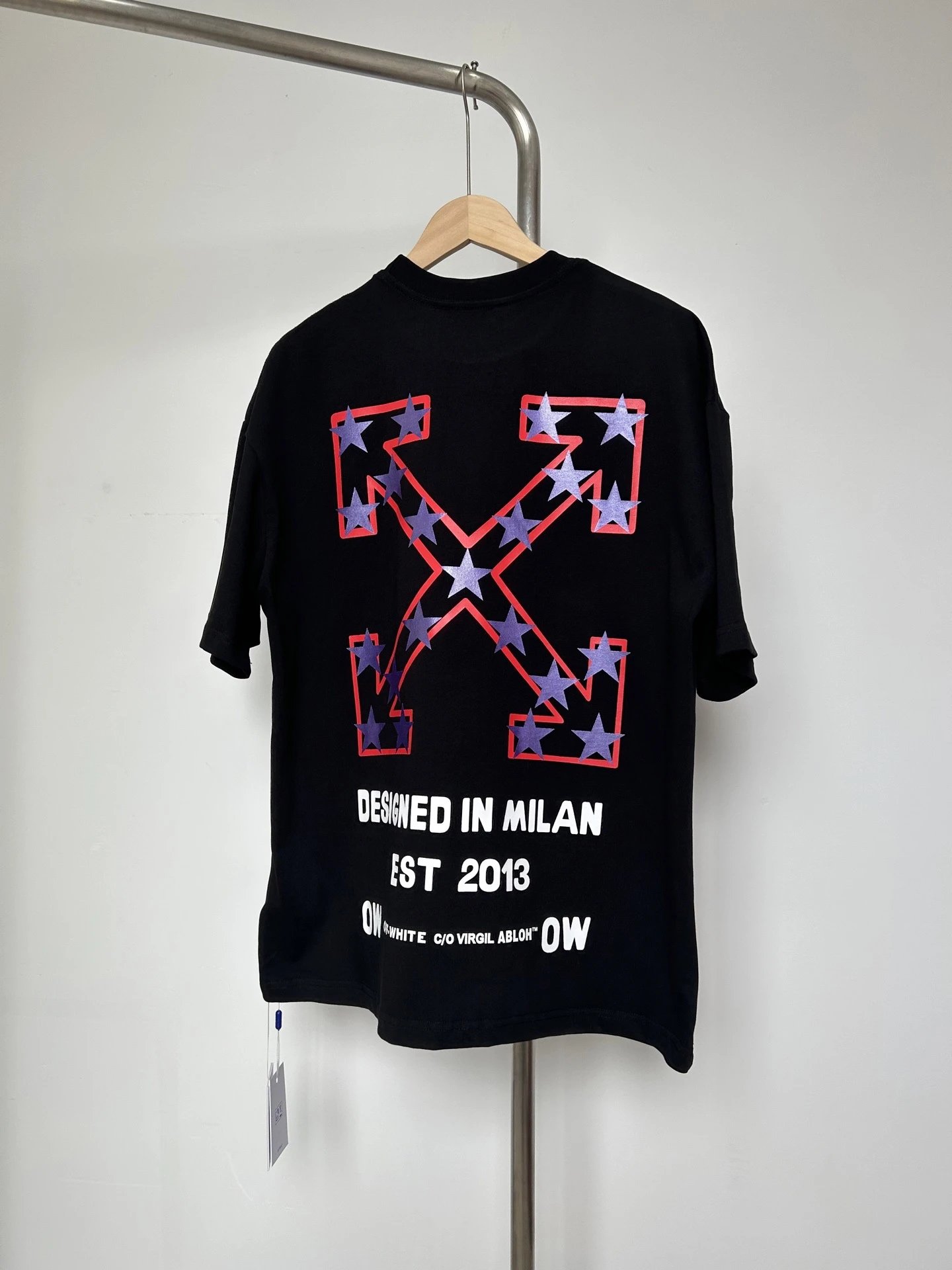 Off-White Arrow Print T-Shirt Black - 38