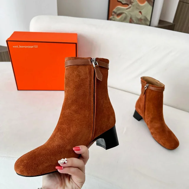 Unbranded Boots Ankle with Elastic Side Panels and Wrap Strap product detail image 5