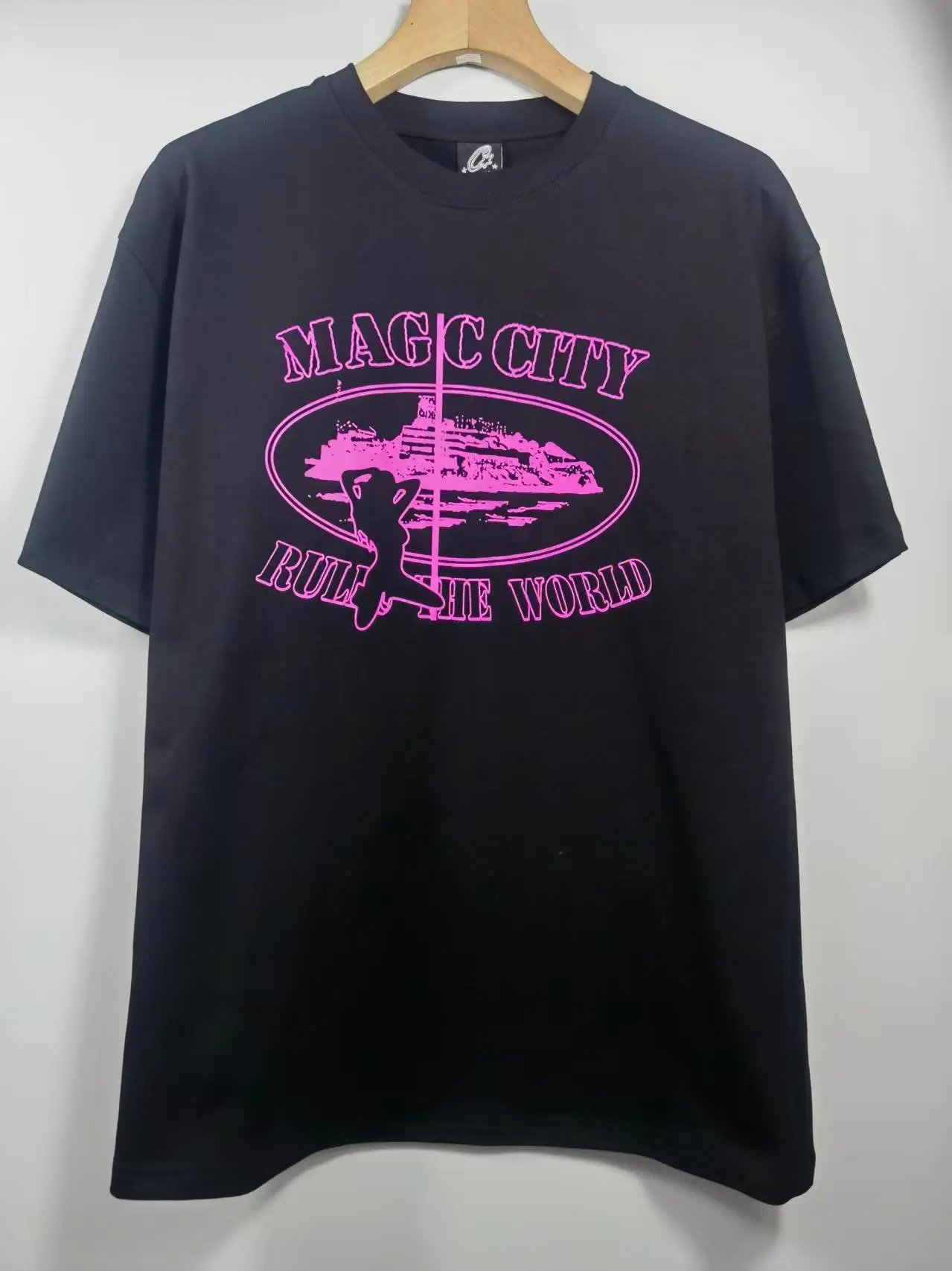 Design Vintage Ship Logo Olive T-Shirt - 29