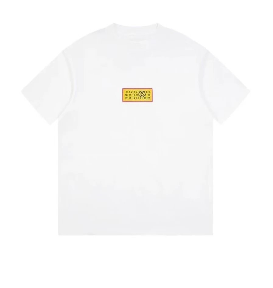 Maison Margiela Paint Splatter Graphic T-Shirt Black - 4