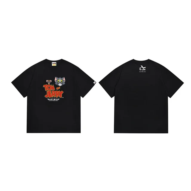 A BATHING APE T-Shirts Head Graphic Short-Sleeve T-Shirt product detail image 5